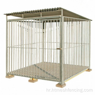 Vanjski teški kavez od nehrđajućeg psa